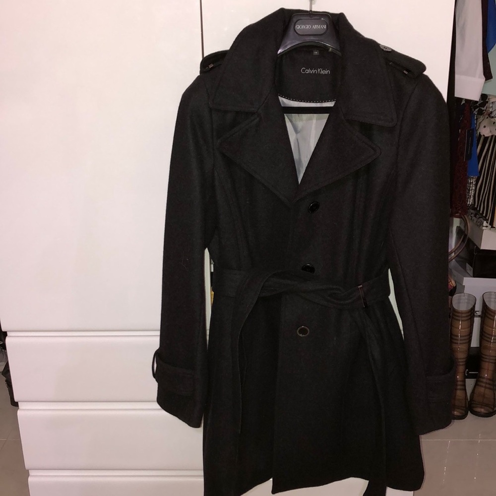 Brand New Calvin Klein Wool Coat